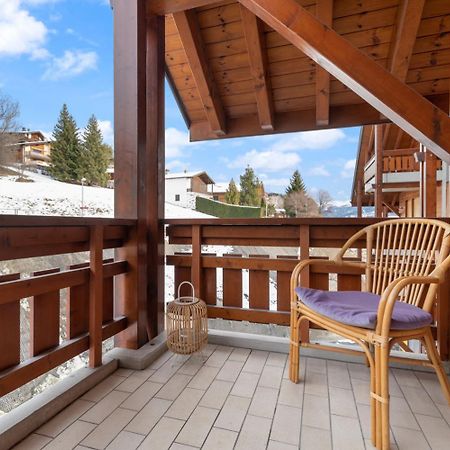 Charmant Studio Renove Situe Dans Les Bains D'Ovronnaz, Immeuble Les Sources Bagian luar foto