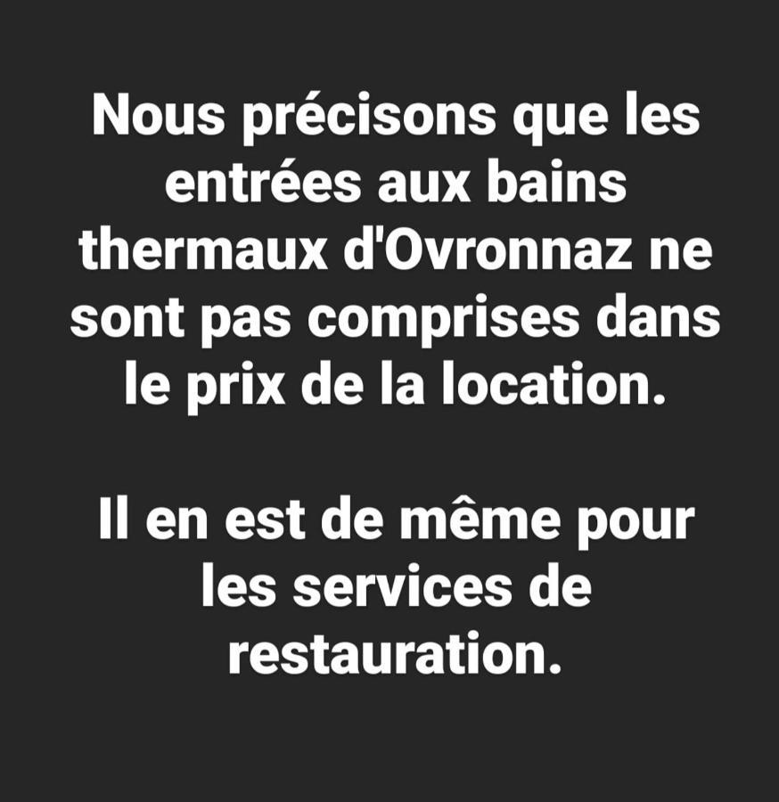 Charmant Studio Renove Situe Dans Les Bains D'Ovronnaz, Immeuble Les Sources Bagian luar foto