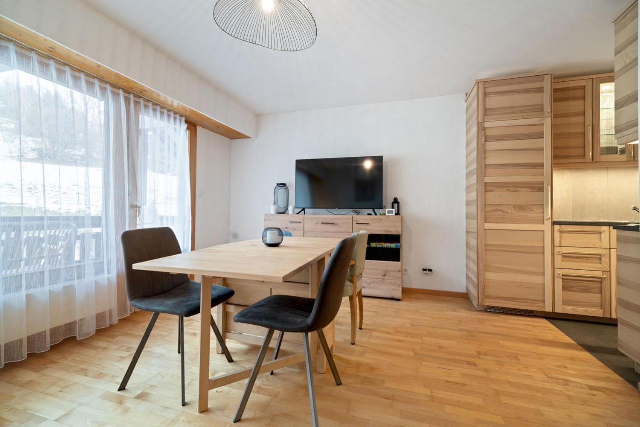 Charmant Studio Renove Situe Dans Les Bains D'Ovronnaz, Immeuble Les Sources Bagian luar foto