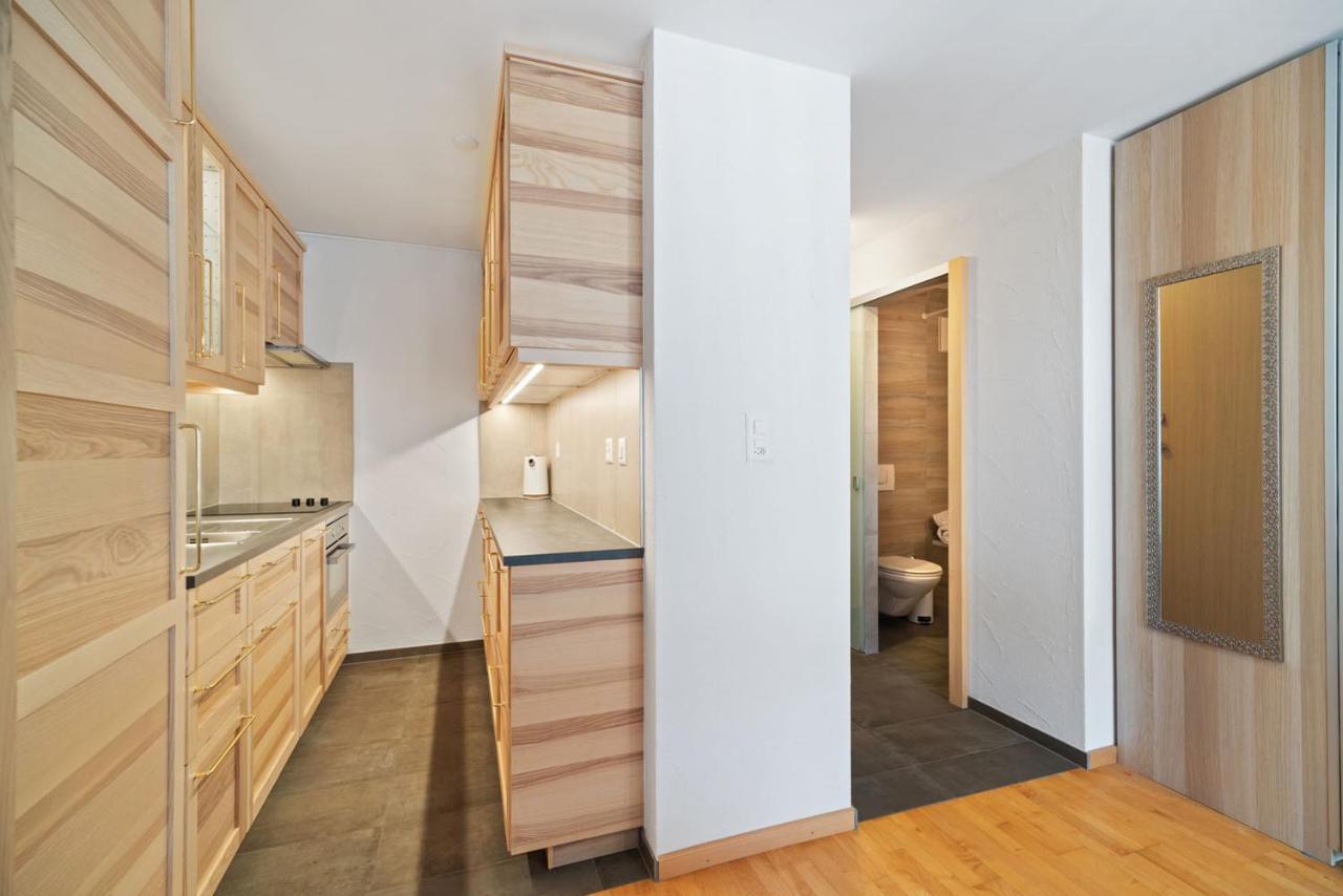 Charmant Studio Renove Situe Dans Les Bains D'Ovronnaz, Immeuble Les Sources Bagian luar foto